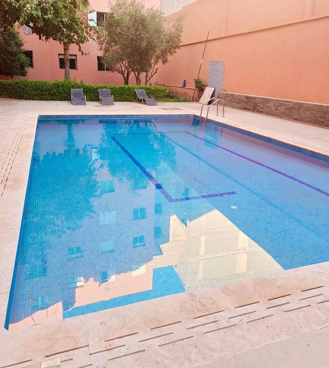 5 Minutes De La Gare Et Centre Ville Piscine Parking Marrakesh Exterior foto